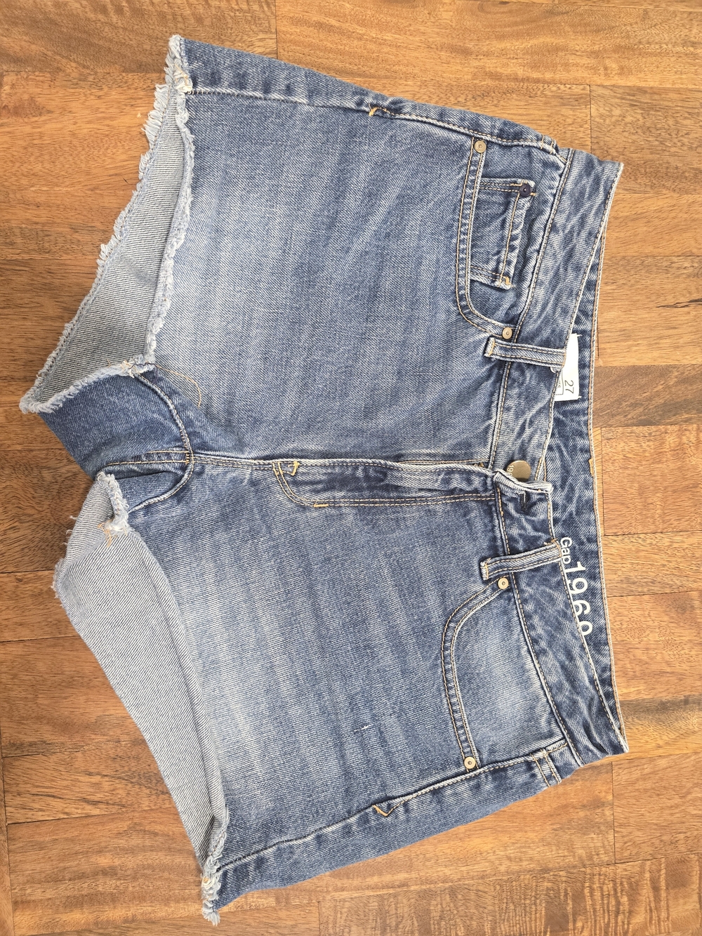GAP Slim Cut-Off Denim Shorts